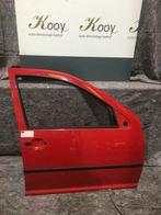 RV LV LA RA deur VW golf 4 5deurs kleur rood BJ2000 portier, Ophalen, Gebruikt, Voor, Deur