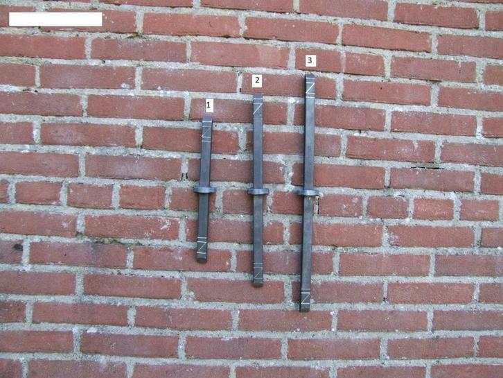 Muurankers, Muurdecoratie muuranker, Doe-het-zelf en Verbouw, Hang- en Sluitwerk, Nieuw, Overige typen, IJzer, Ophalen of Verzenden