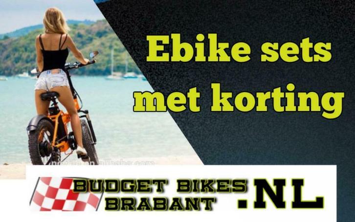 E-BIKE OMBOUWSETS - ZELF JE FIETS OMBOUWEN NAAR ELEKTRISCH, Fietsen en Brommers, Elektrische fietsen, Nieuw, Overige merken, Verzenden