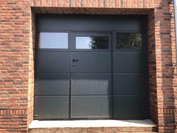 Exclusieve garagedeuren op maat gemaakt. snel geleverd!, Doe-het-zelf en Verbouw, Deuren en Horren, Nieuw, Garagedeur, Glas, Kunststof