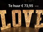 Lichtletters ❤ LOVE letters💡te huur, bruiloft letters LOVE