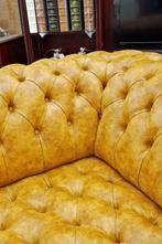 NIEUWE Chesterfield bank mosterd geel + GRATIS BEZORGD!!!, Ophalen