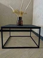 Black and Gold Croco salontafel | Black croco tafel, Ophalen, Crocoprint, zwart, Eikenhout, 50 tot 100 cm