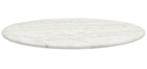 Rond gietijzeren tafel met marmer blad 80 x 74 cm tafels, Overige materialen, Bistro, 50 tot 100 cm, Rond