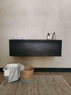Zwart eiken badkamermeubel  | voorzien van lade, Ophalen, 100 tot 150 cm, Nieuw, Minder dan 100 cm