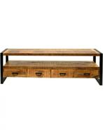 Britt tv meubel 180 cm, Indusrieel, 150 tot 200 cm, Nieuw, Ophalen of Verzenden