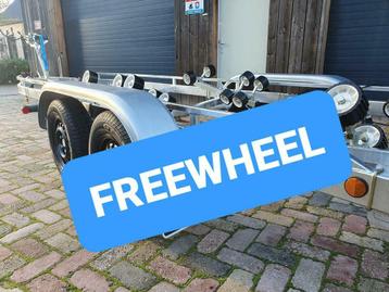 Freewheel boottrailers