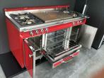 Tuscany 5 vlams modern rood fornuis NIEUW showroom model, 60 cm of meer, Nieuw, Ophalen of Verzenden, Gas