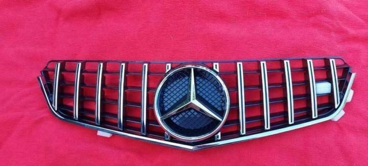 Mercedes W207 E Klasse AMG Panamericana GT Grill Sportgrill, Auto-onderdelen, Carrosserie en Plaatwerk, Motorkap, Mercedes-Benz