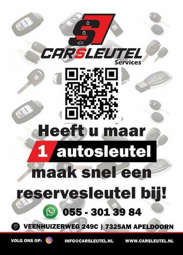 Carsleutel Apeldoorn reserve auto sleutel nodig? 055-3013984
