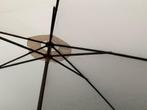 Aluminium parasol Ibiza bijna 4 mtr blauw of groen nieuw!, Ophalen, Opvouwbaar, Overige typen, Minder dan 4 meter
