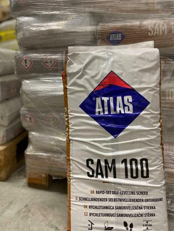 Gipsgebonden (anhydriet) Egaline 25kg (5-30mm) Atlas SAM100 beschikbaar voor biedingen