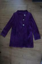 Yoek leren jas parka paars 40 NIEUW, Maat 38/40 (M), Yoek, Paars, Nieuw