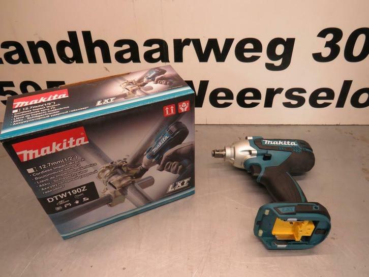 Makita DTW190Z 18V Li-Ion Accu slagmoersleutel body - 190Nm, Doe-het-zelf en Verbouw, Gereedschap | Handgereedschap, Nieuw, Ophalen of Verzenden
