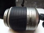 Nikon AF-DX Nikkor 5.6-200mm lens + lensdoppen/hoes