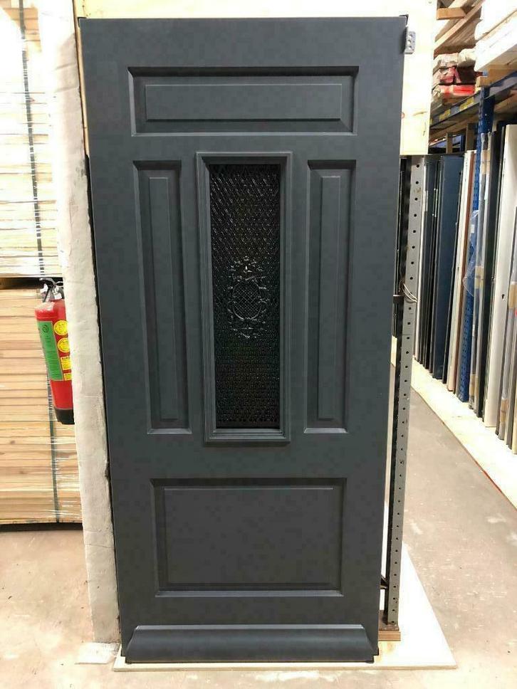 nieuwe roosterdeuren, Doe-het-zelf en Verbouw, Deuren en Horren, Nieuw, Buitendeur, 200 tot 215 cm, 80 tot 100 cm, Glas, Hout