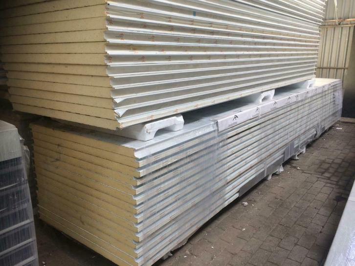 Voorraad wandplaten sandwichpanelen partijen Goedkoop!!, Doe-het-zelf en Verbouw, Platen en Panelen, Zo goed als nieuw, Ophalen of Verzenden