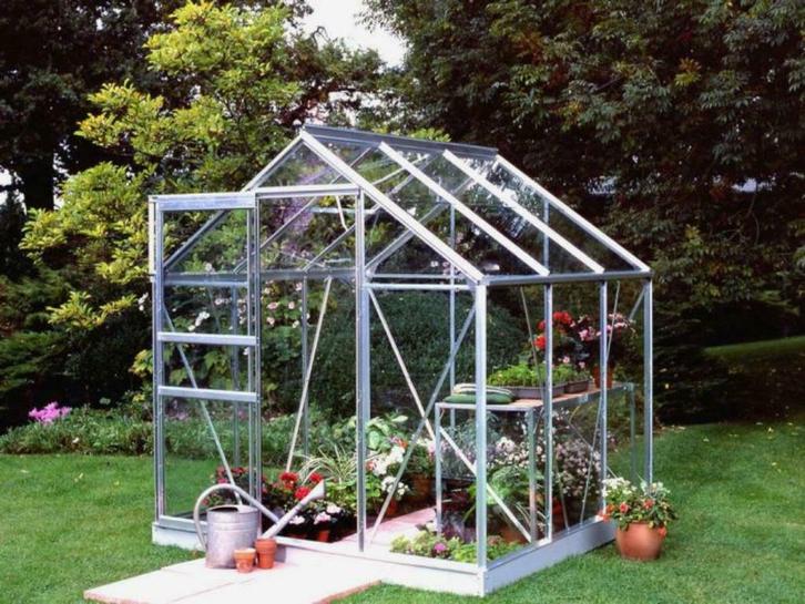 Tuinkas POPULAR 66 BLANK VEILIGHEIDSGLAS, Tuin en Terras, Kweekspullen, Nieuw, Ophalen