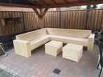 Lounge hoekbank steigerhout, Ophalen of Verzenden, Nieuw, Steigerhout