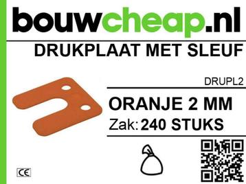 UITVULPLAATJES EN DRUKPLATEN BIJ BOUWCHEAP beschikbaar voor biedingen