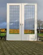 XXL oude ensuite SCHUIFDEUREN glas in lood deuren en suite, Ophalen, Gebruikt, 215 cm of meer, Binnendeur