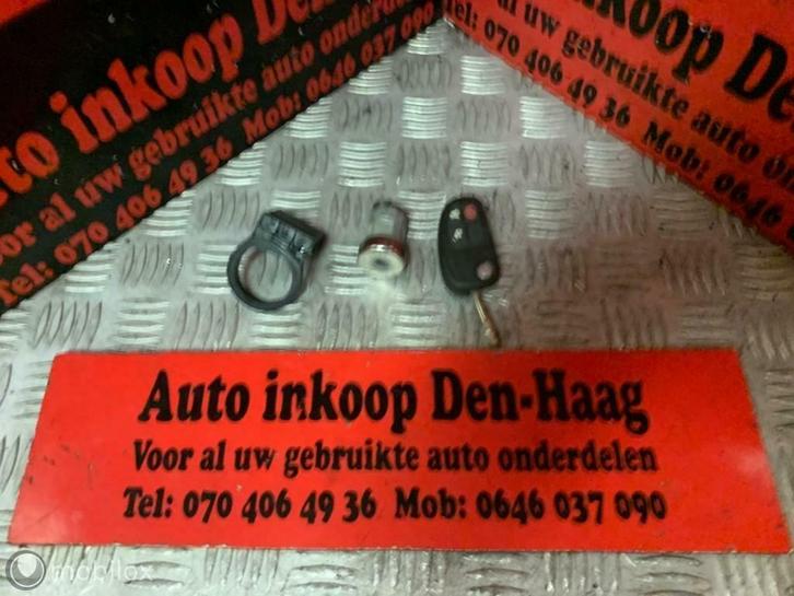 Jaguar X-type ('01-'09) Contactslot + Sleutel + Immobilizer, Auto-onderdelen, Klein materiaal, Jaguar, Gebruikt, Ophalen of Verzenden