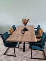 Boomstamtafel | MASSIEF EIKEN, Ophalen, Eiken, industrieel, Nieuw, 50 tot 100 cm