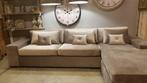 Landelijke Hoekbank Bank Longchair loungebank XL Velvet sofa