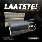 BOXSPRING BEDDEN ALLE MATEN OP VOORRAAD LOCKDOWN ACTIE !!!, Crème, Ophalen of Verzenden, Overige maten, Overige maten