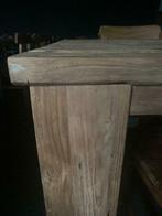 Tafels van teak of mixwood hout, Ophalen