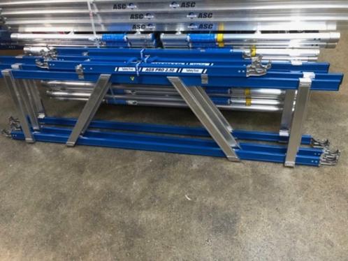 AKTIE! ASC rolsteiger wh 5,20 135 x 250 met de AGS Pro, Doe-het-zelf en Verbouw, Steigers, Nieuw, Rolsteiger of Kamersteiger, 5 meter of hoger