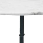 Marmer tafel met gietijzeren onderstel Ø 60 x 72 cm tafels, Huis en Inrichting, Tafelonderdelen, Nieuw, Rond, Ophalen of Verzenden