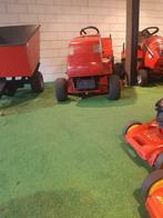 Te koop countax zitmaaier met veegborstelmachine, Tuin en Terras, Zitmaaiers, Ophalen of Verzenden, Opvangbak
