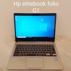 Mooie staat: Hp elitebook folio G1 laptop m5-6y54 8gb 128SSD, 128 GB, HP, Qwerty, Intel Core i5