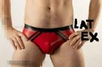 2x latex rubber slip BOXER SHORT broek shorts zwembroek M-XL