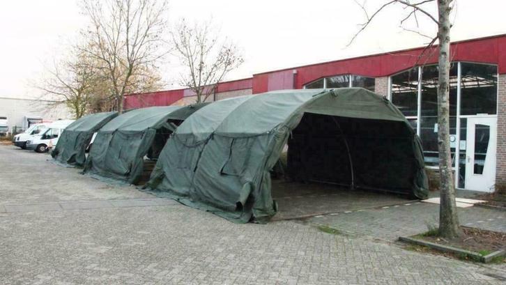 Canvas doek / Boogtent doek, Caravans en Kamperen, Tenten, meer dan 6, Gebruikt, Ophalen