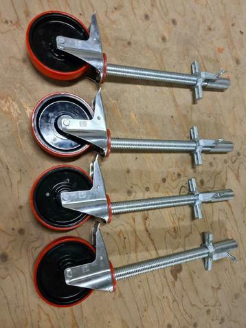 Set wielen nieuw!!!!!! rolsteiger steigerwielen beschikbaar voor biedingen
