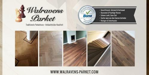 Walravens Parket, Diensten en Vakmensen, Vloerleggers en Parketteurs, Houten vloeren, Laminaat of Parket, Vloerbewerking of Renovatie