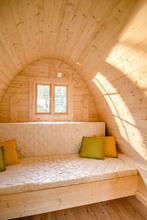 Sfeervolle Camping Pod - Kampeer Pod - Trekkershut - B&B, 200 tot 400 cm, Tuinhuis, Nieuw, 2 ramen