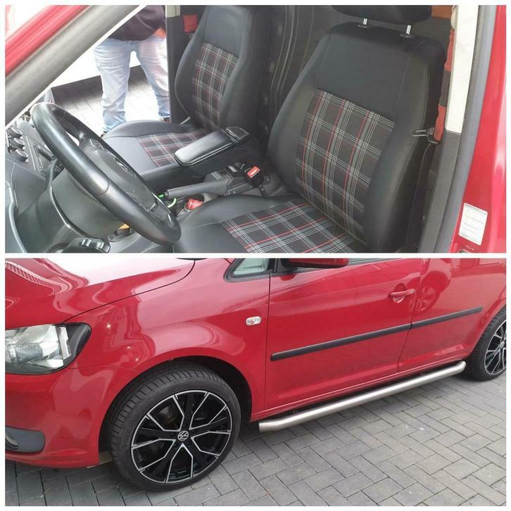 Volkswagen caddy  leder/gti stoelen., Auto-onderdelen, Interieur en Bekleding, Volkswagen, Nieuw, Ophalen of Verzenden