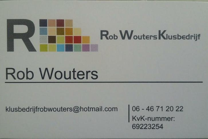 SCHILDER EN KLUSBEDRIJF ROB WOUTERS, Diensten en Vakmensen, Schilders en Behangers, Behangen, Binnenschilderwerk, Buitenschilderwerk