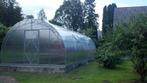 Tunnelkas EcoSlider ES 4M x 6M 6mm polyplaten Broeikas, Tuin en Terras, Staal, Polycarbonaat, Ophalen of Verzenden, Kweekkas