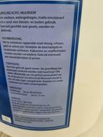 Euroline acryllatex RAL 9010 10 liter Gratis verzenden in NL