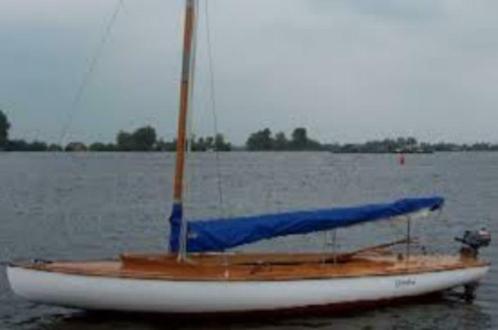 Zeilboot, Watersport en Boten, Open zeilboten, Gebruikt, Overige typen, 3 tot 6 meter, Polyester, Buitenboordmotor, Benzine, Ophalen
