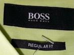 Nieuw  Hugo Boss Overhemd met groene kleur maat 40