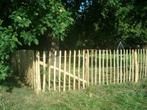 Staketenzaun, schapenhek, kastanien, holz tor, 1 tot 2 meter, Minder dan 3 meter, Nieuw, Ophalen of Verzenden