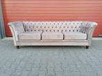 chesterfield model Glasgow 3-zits / 2-zits / fauteuil, Nieuw, Rechte bank, Hout, Fauteuil