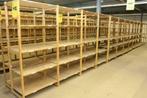 Houten stelling magazijnstelling stellingen stellingkast rek