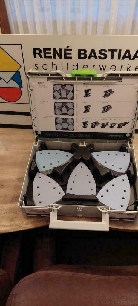 Festool Dts schuurpapier systainer zelf vullen met 125vellen, Doe-het-zelf en Verbouw, Overige Doe-het-zelf en Verbouw, Nieuw