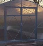 EcoSlider Tunnelkas ES 4M x 12M 6mm Broeikas tuinkas, Staal, Polycarbonaat, Verzenden, Kweekkas